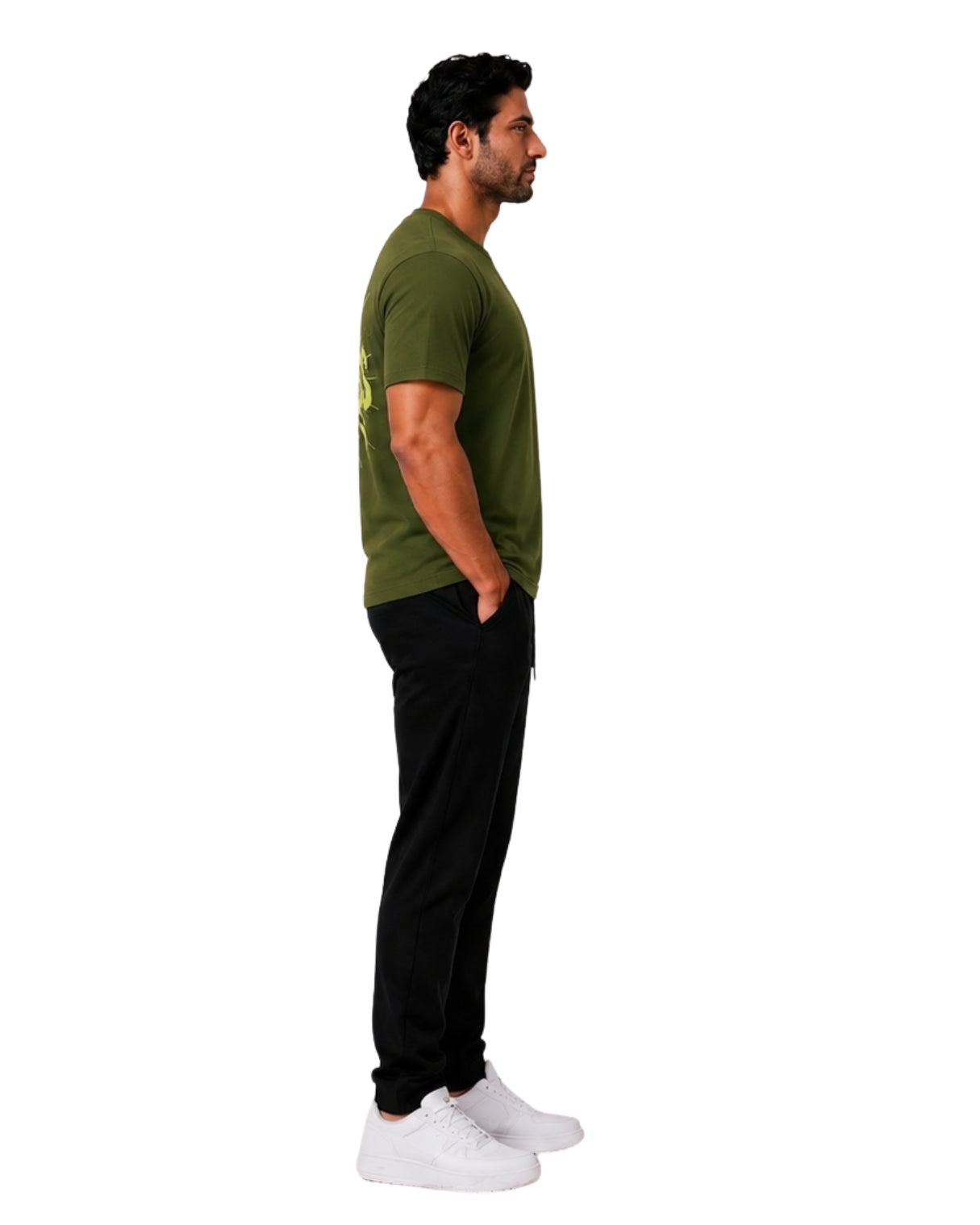 STRYYK Chaos Core Olive Green T-Shirt
