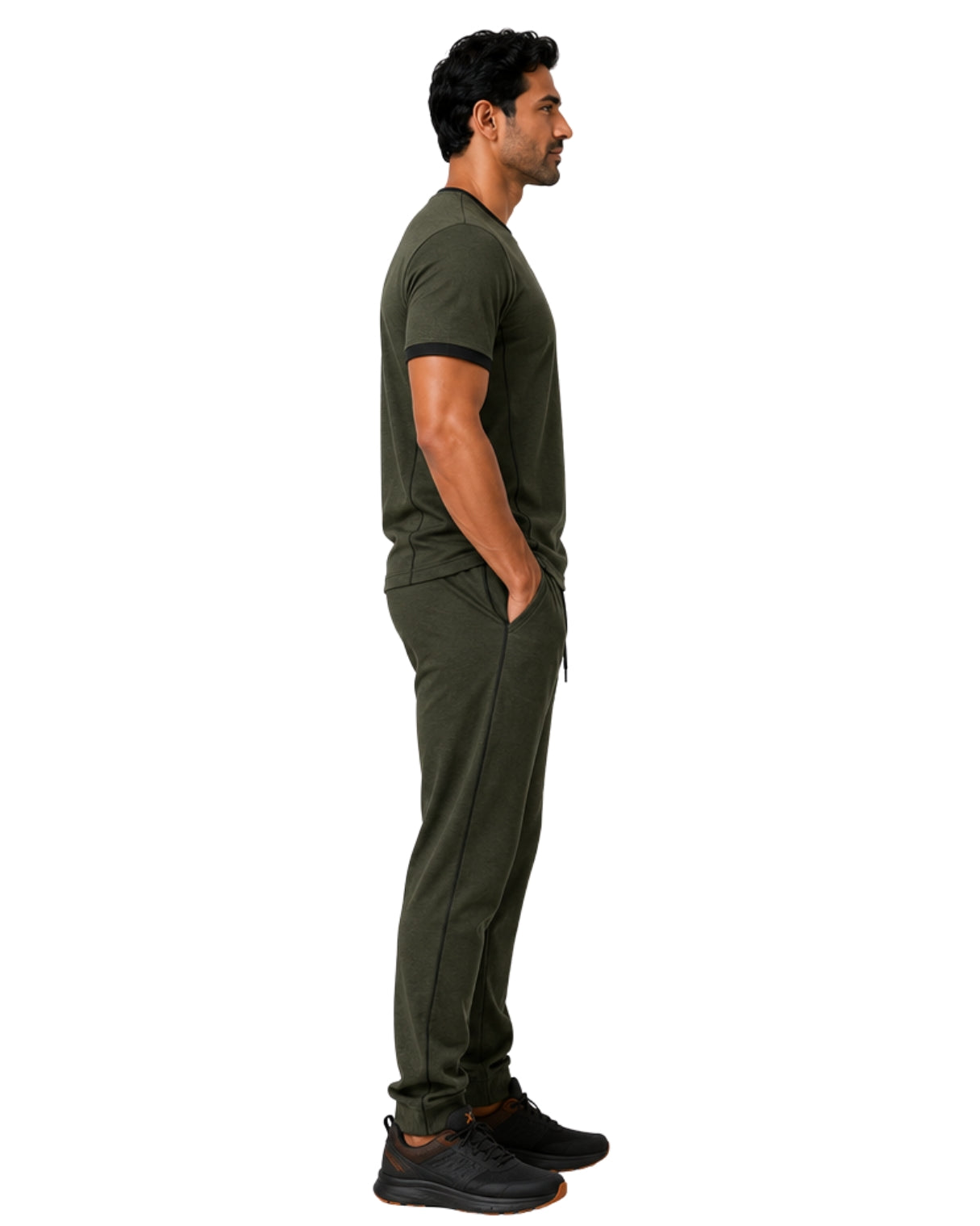 STRYYK Olive Green Performance Coord Set