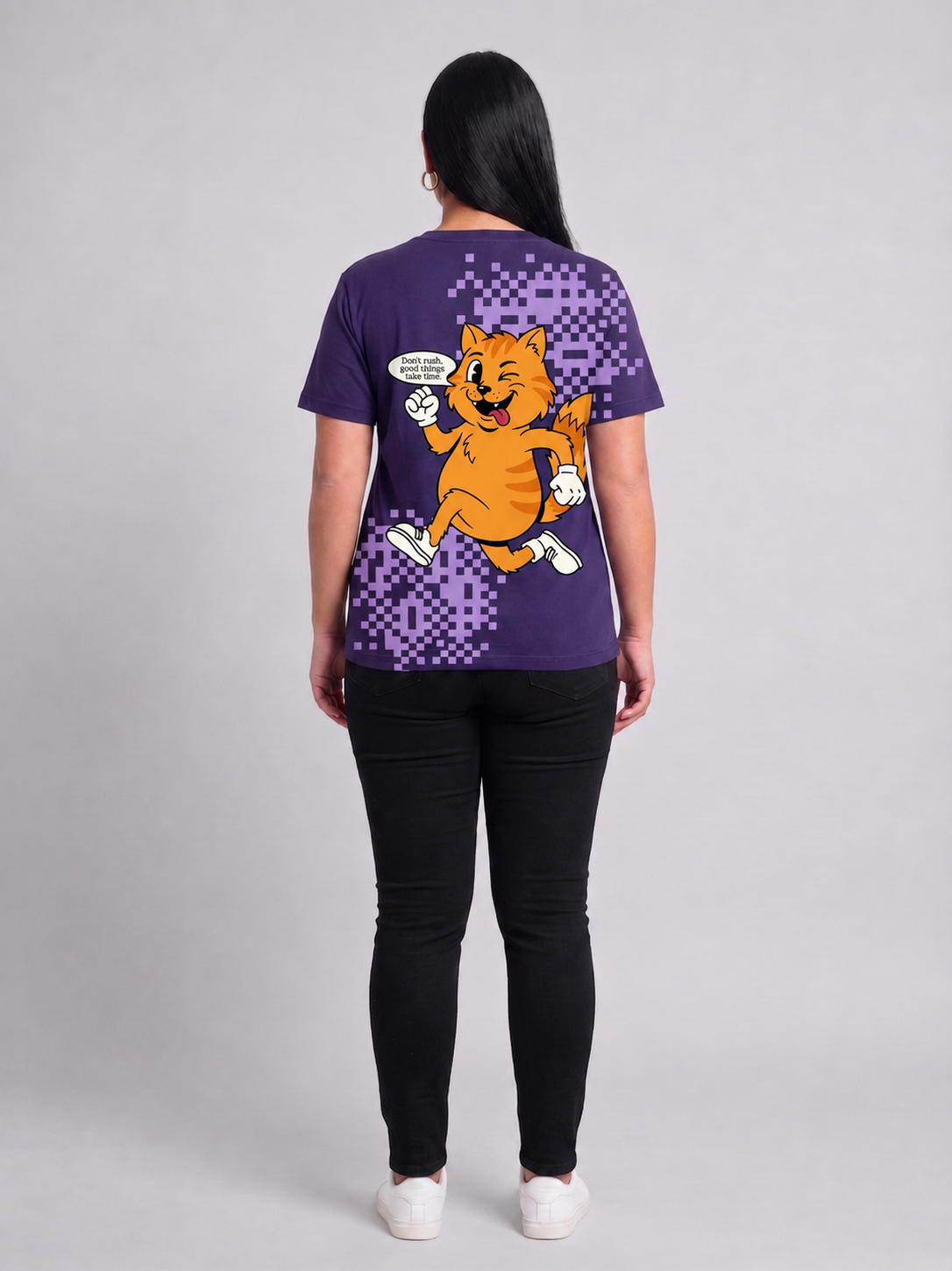 STRYYK Garfield Drift Tee – Royal Purple