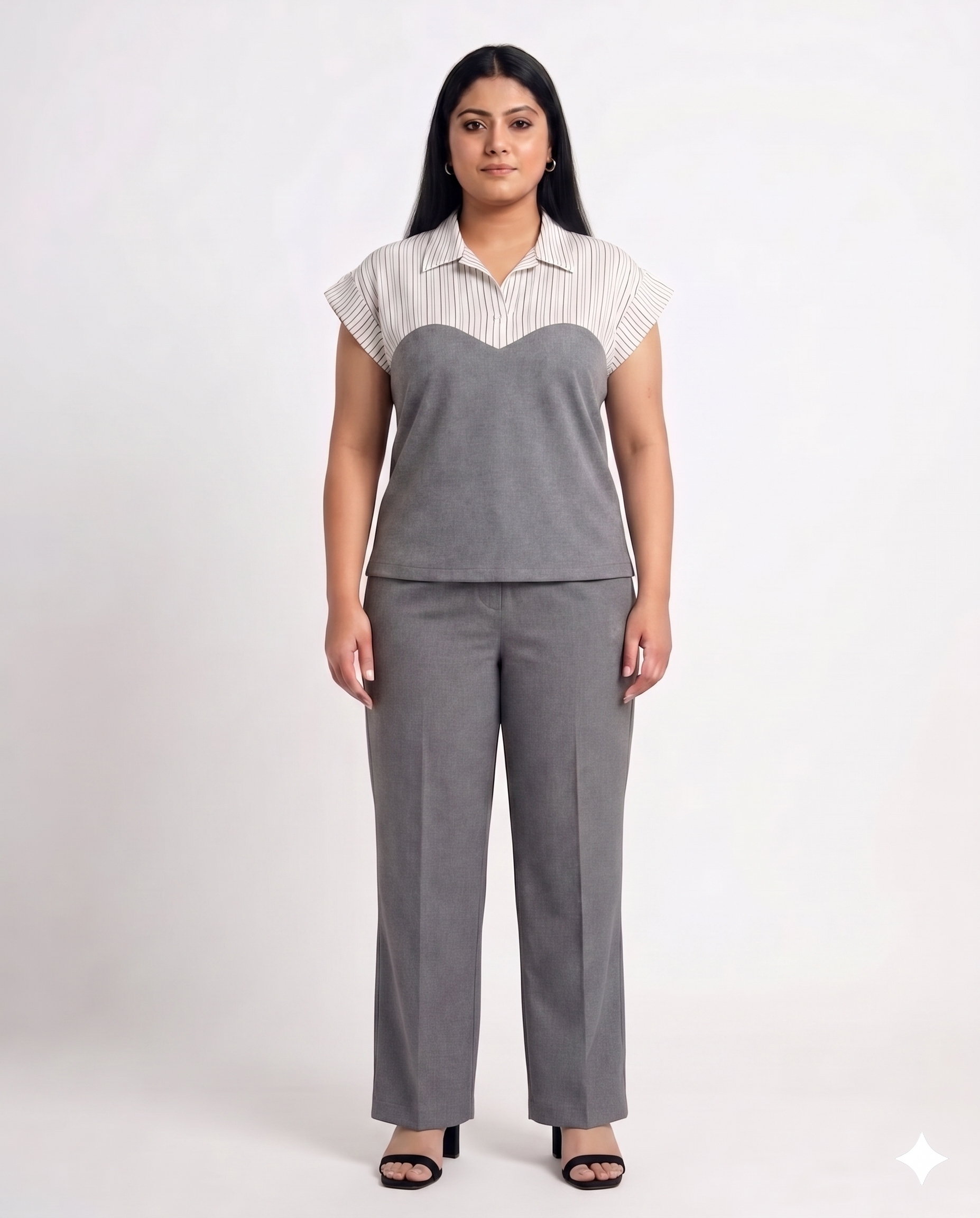 STRYYK Grace Flex Coord Set – Ash Grey