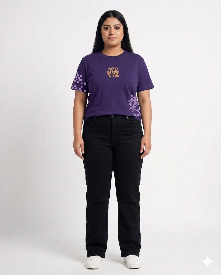 STRYYK Garfield Drift Tee – Royal Purple
