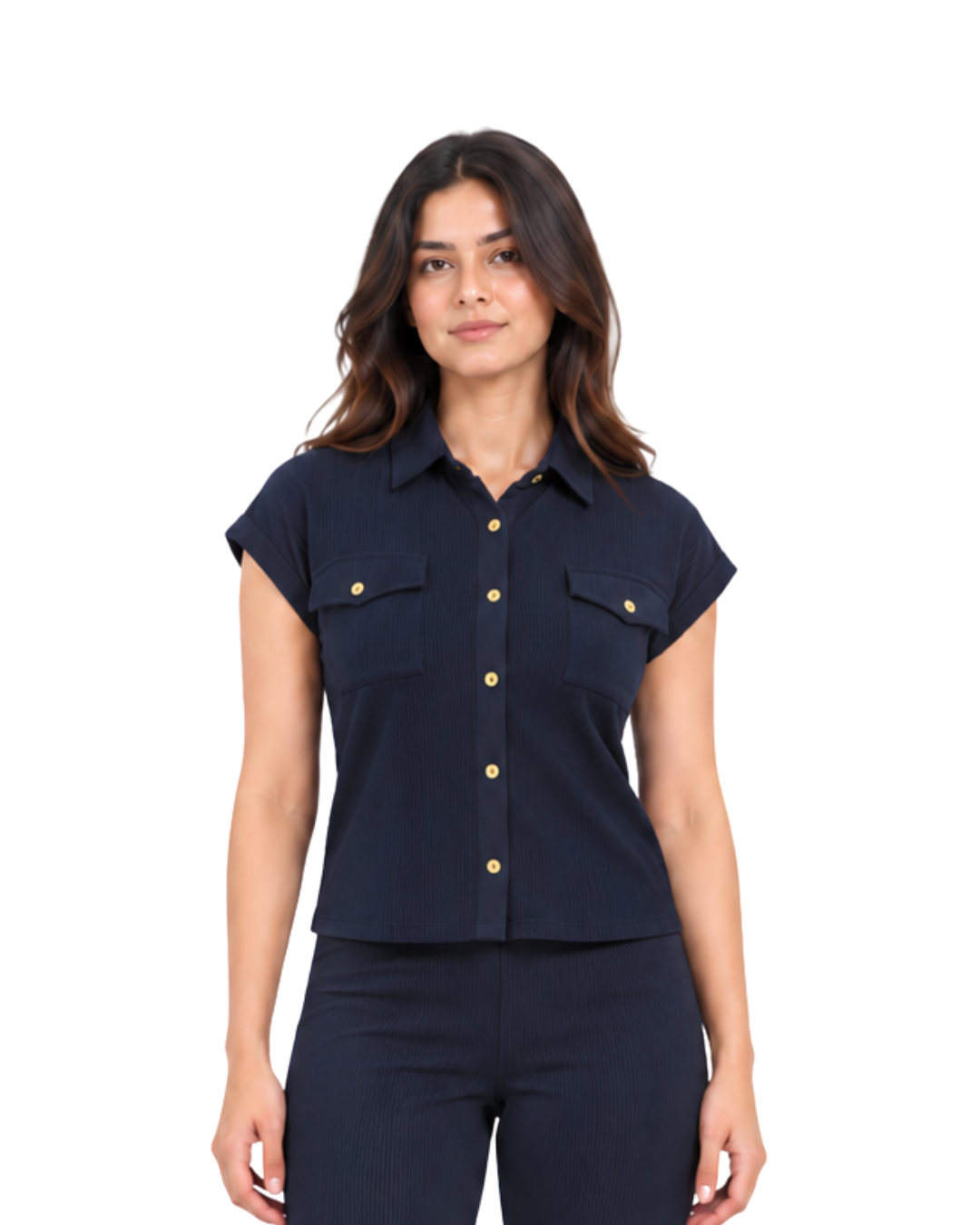 STRYYK Ribbed Cotton Coord Set - Height 5'8"–6'2"
