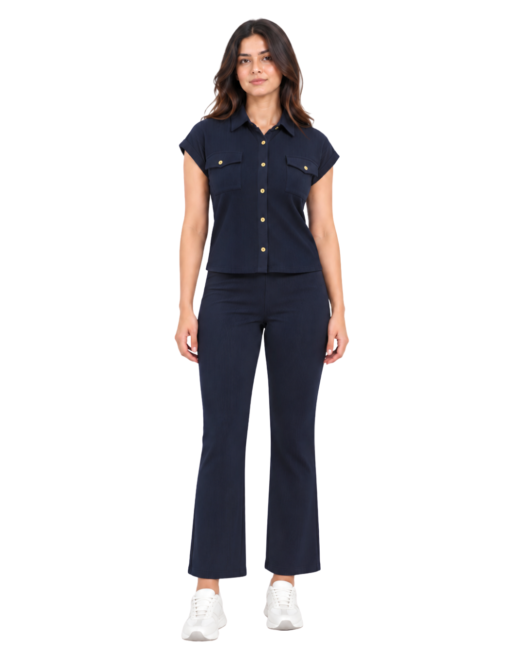 STRYYK Ribbed Cotton Coord Set - Height 5'8"–6'2"