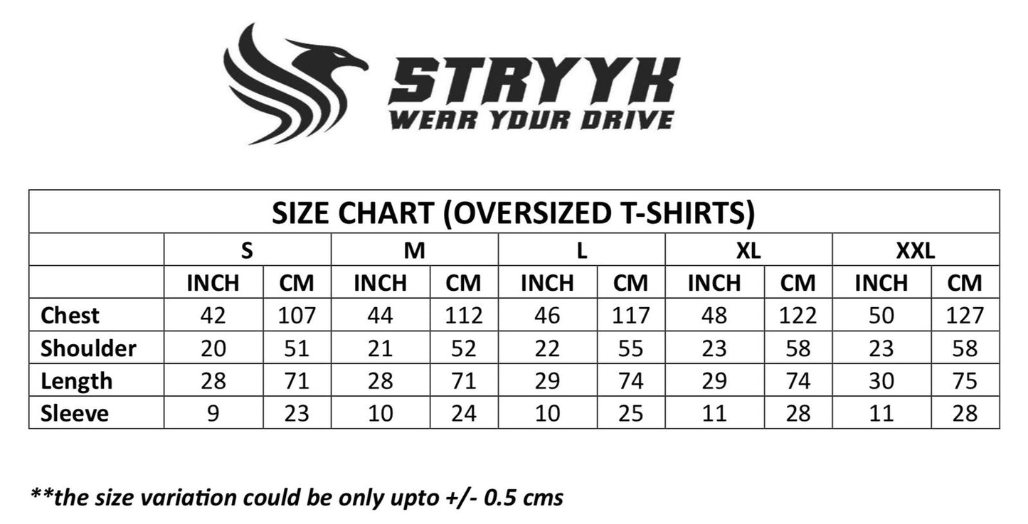 STRYYK Orbit Brown Graphic T-Shirt