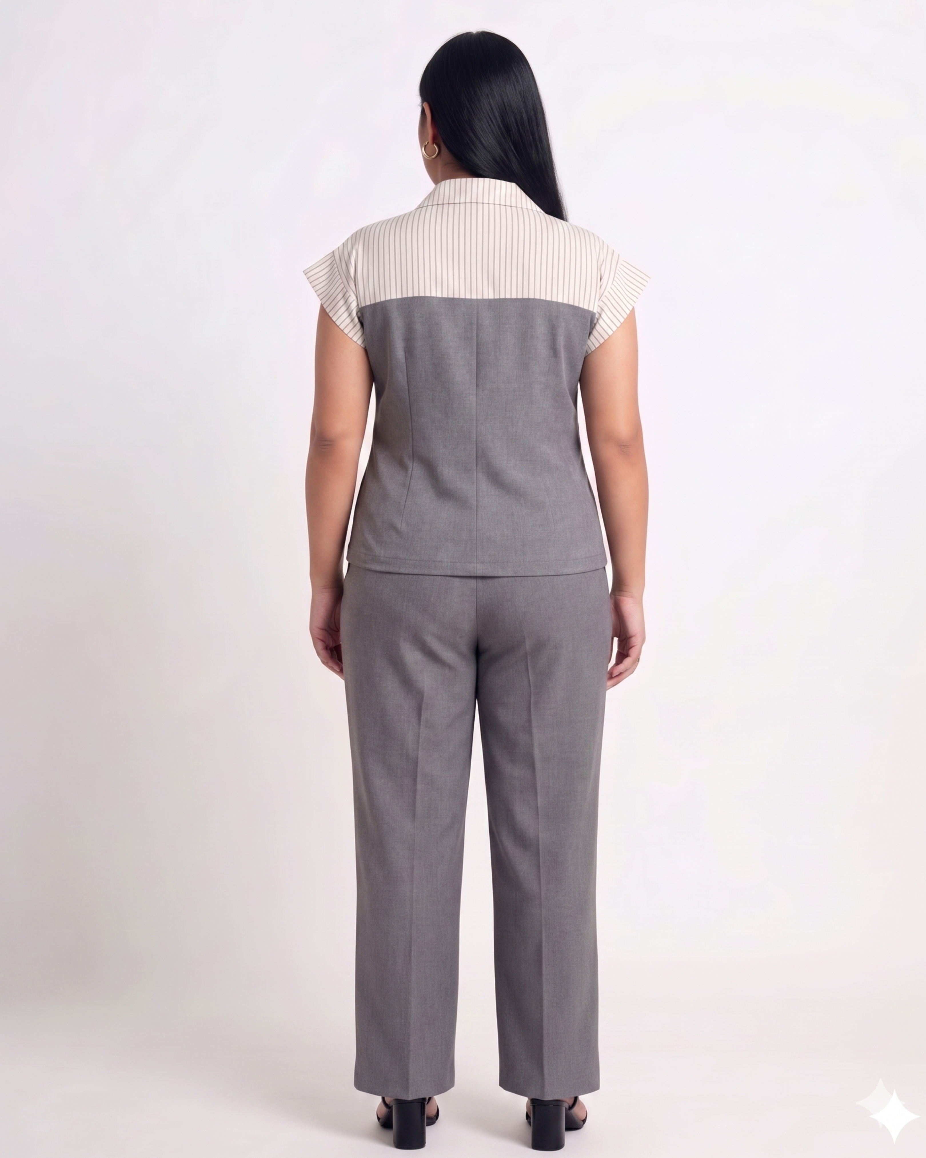 STRYYK Grace Flex Coord Set – Ash Grey