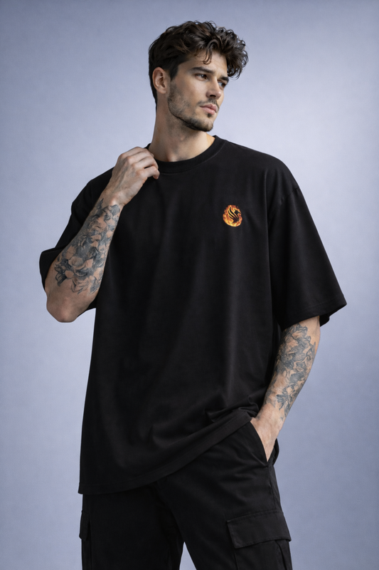 STRYYK Ignite Oversized Graphic T-Shirt