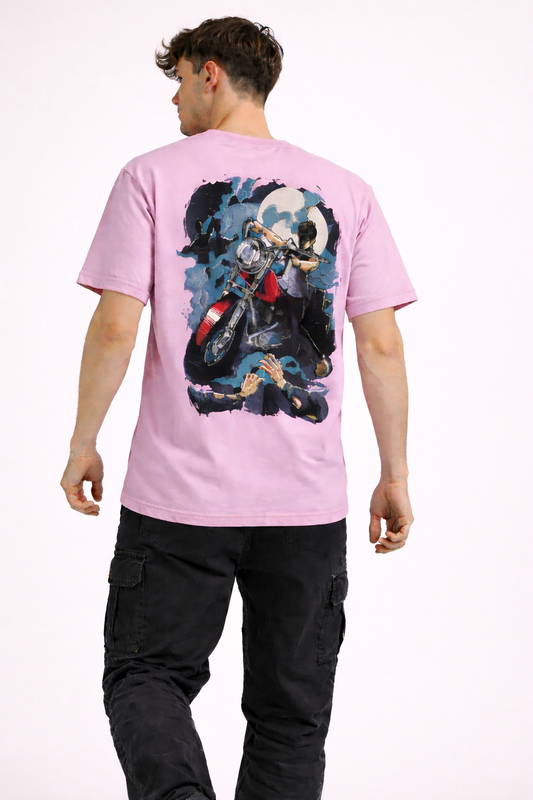 STRYYK Focused Ride Lavender Graphic T-Shirt